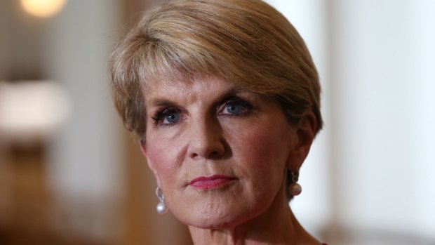 Foreign Minister Julie Bishop has urged President Donald Trump to remain engaged in the region.