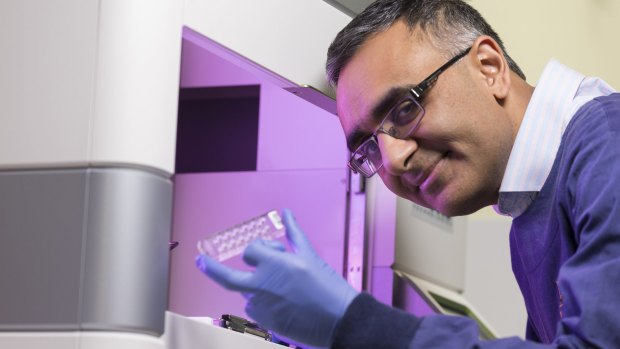 University of Queensland Diamantina Institute's Professor Maher Gandhi has developed a breakthrough lymphoma test.