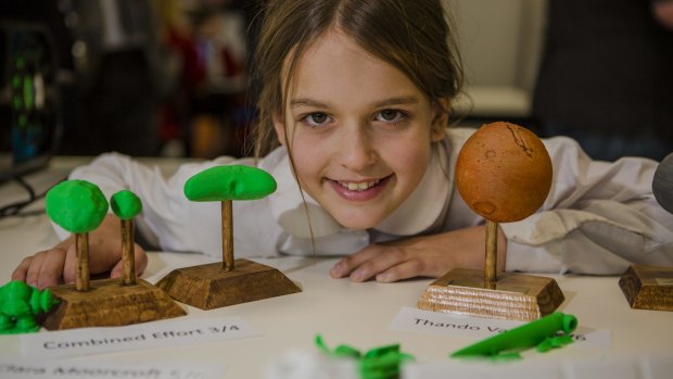10-year-old Phoebe Hughes took part in the 3D Manufacturing Association Schools Education Program.