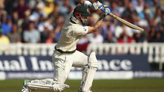 Digging in: Peter Nevill  is the only batsman to face more than 100 balls in an innings this match.