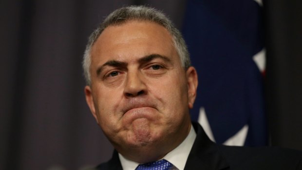 Outgoing Treasurer Joe Hockey.