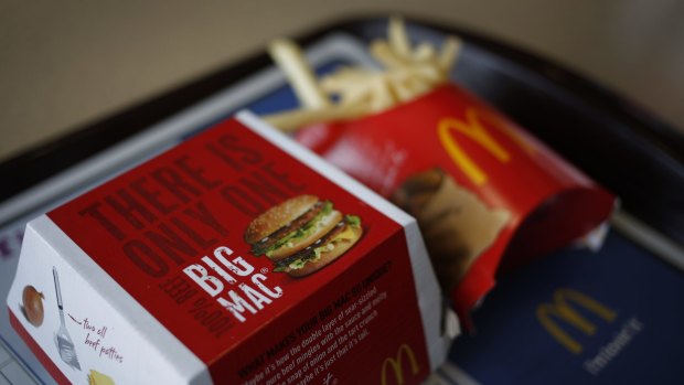McDonald's said it would create a new international holding company domiciled in the UK that would receive the majority of royalties from licensing deals outside the United States.