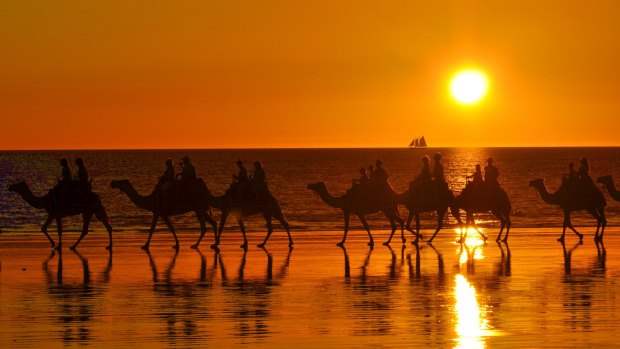 Broome's famous Cable Beach.