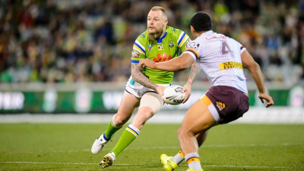The Canberra Raiders are looking to extend five-eighth Blaek Austin's contract.