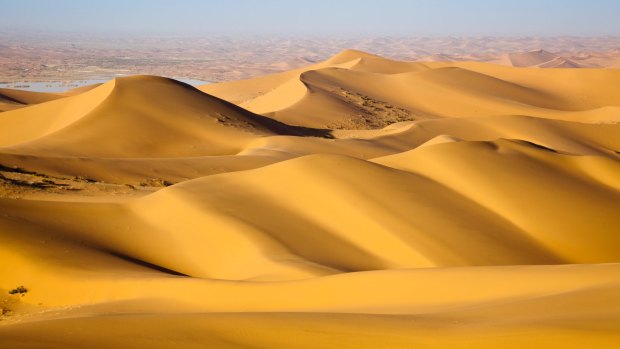 Sand desert, Inner Mongolia.