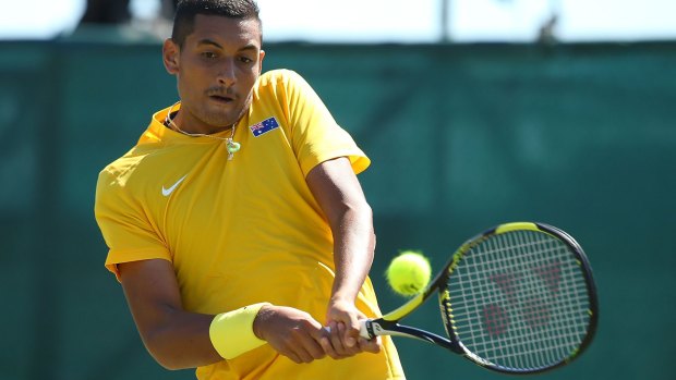 Nick Kyrgios is setting up a base in Loondon.