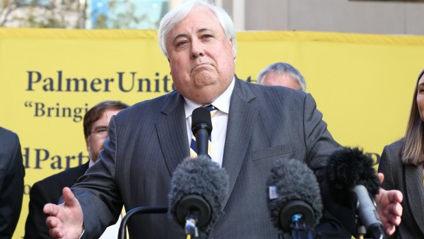 A former politician such as Clive Palmer should not be suing other politicians for criticising him.