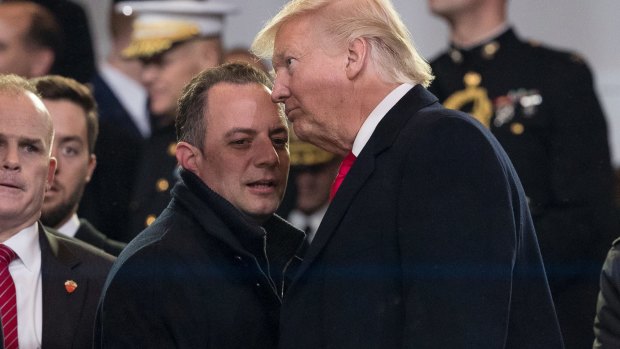 Reince Priebus appeared to reverse a key part of the immigration order. 