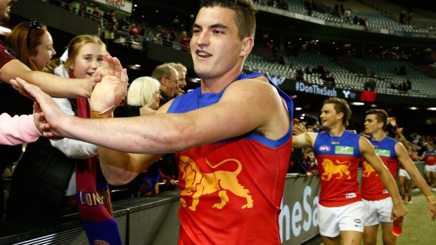 Lions captain Tom Rockliff and the Lions appear to have calmed their relationship.