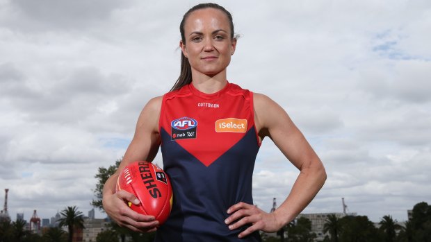 Watch out: AFLW superstar Daisy Pearce is going to play a lot more "angry" this season.