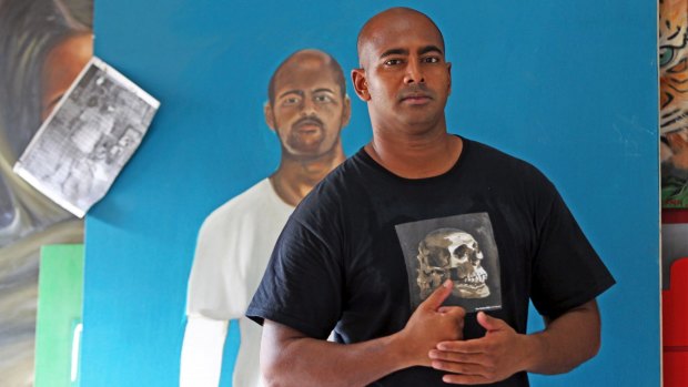 Myuran Sukumaran in Kerobokan jail.