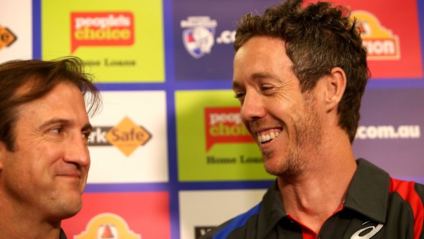 Bob Murphy and coach Luke Beveridge discuss his career.