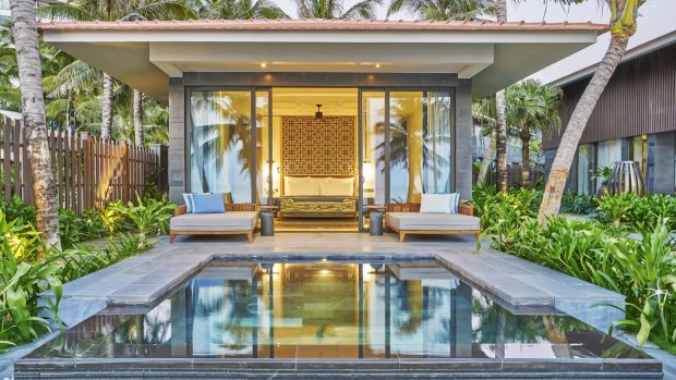 A villa at InterContinental Phu Quoc Long Beach Resort.