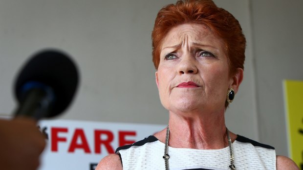 Pauline Hanson has likened her staffer to a son.
