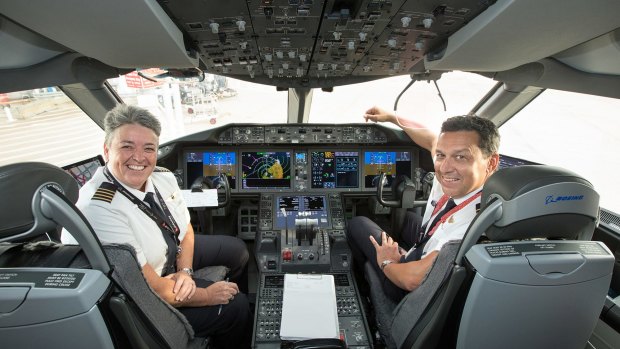 The airline is also auctioning a simulator session with Qantas' chief technical pilot, Alex Passerini, or fleet operations manager Lisa Norman. 