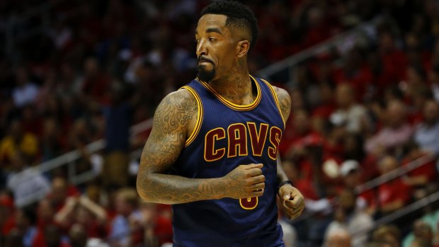 Red-hot: J.R. Smith.