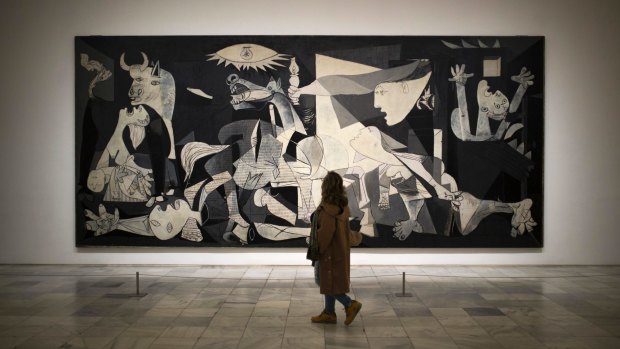 Pablo Picasso's painting <i>Guernica</i> depicts the terror of the bombing.