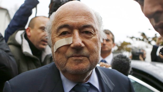 Banned: Sepp Blatter.