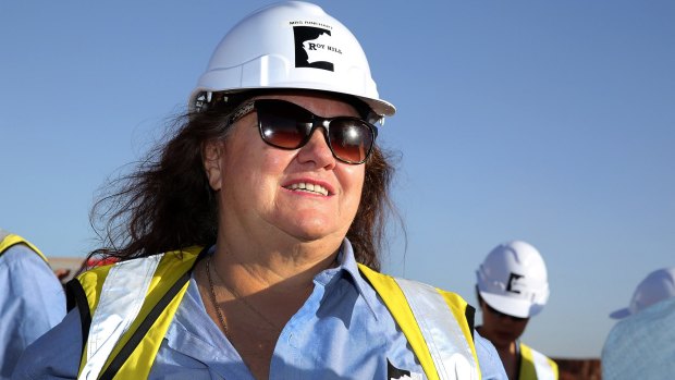 Suing Channel 9: mining billionaire Gina Rinehart. 