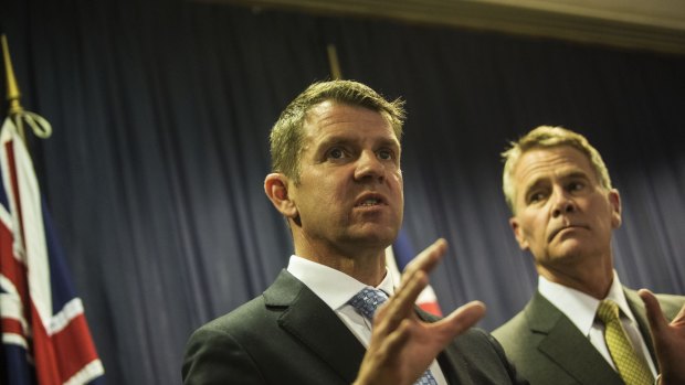 Instigator: Premier Mike Baird proposed the law changes. 