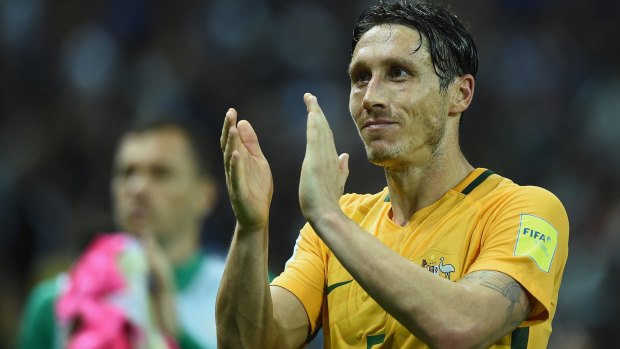 On the move: Mark Milligan is returning to the Middle East.