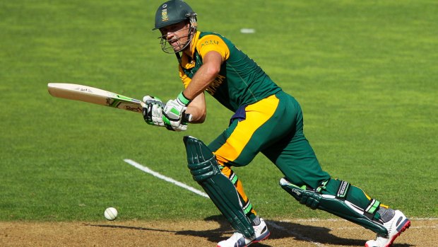 AB de Villiers was one of two South Africans to make the team.