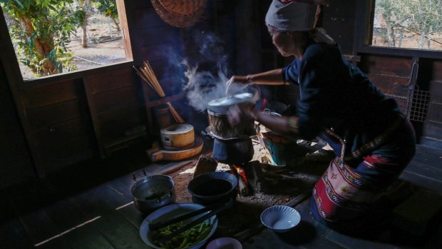 Hot stuff: Cooking with charcoal.