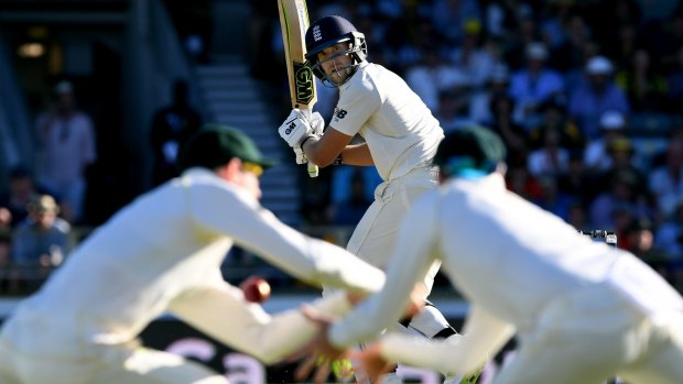 The moment: On a day which England dominated, Australia still had their chances - especially when dropping Dawid Malan in the nineties.