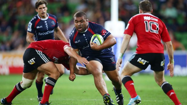Stepping up: Rebels prop Paul Alo-Emile has played well in the absence of Laurie Weeks.