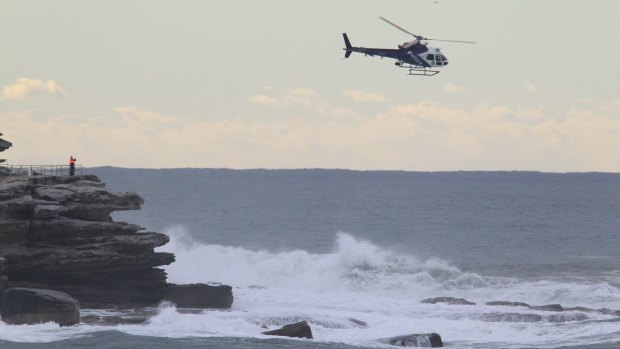 The search for a missing swimmer at Bondi resumes on Tuesday. 