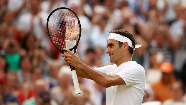 Federer is hoping to win his eighth Wimbledon.
