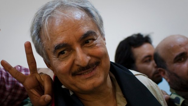 Libyan general Khalifa Haftar has become the main ally of Egypt and Saudi Arabia in the conflict between rebel groups.