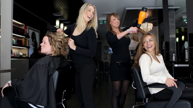 "If a person came into the salon and were given a hairdresser who only had eight days training at TAFE, I don't think they would be comfortable with that person doing their hair.": Emily Andrade, Esteem Hair and Beauty.