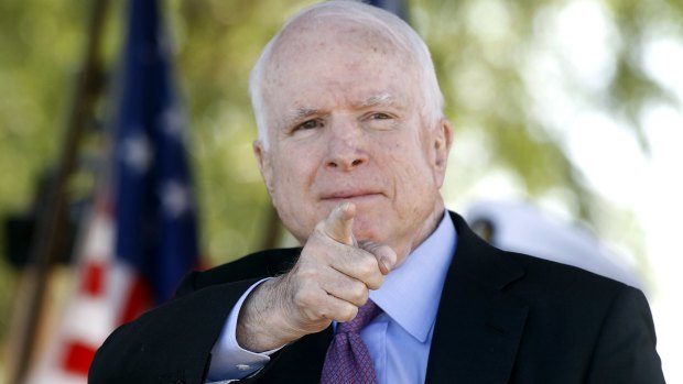 Senator John McCain.