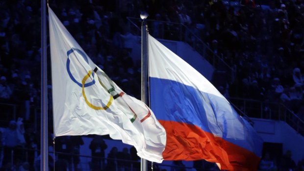 Will the Russian flag fly in the athletics stadium in Rio?