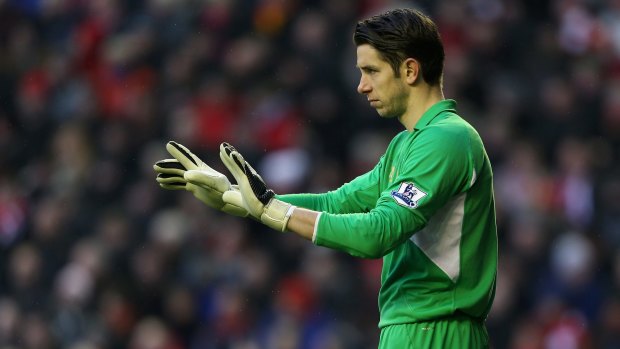 Candidate: Brad Jones, who impressed for Feyenoord against Manchester United, is another likely to be on Ange Postecoglou's shortlist.