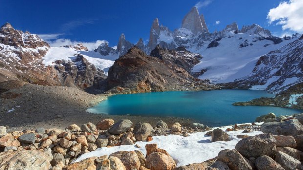The end of the Earth: Monte Fitz Roy in Patagonia.