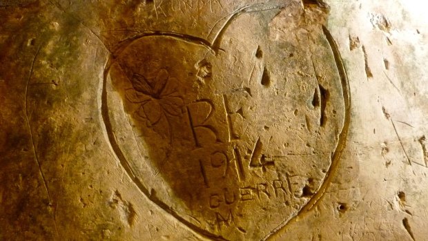 This pictorial love letter to France expresses the fighting spirit of the person who carved it.