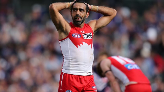 Adam Goodes took time away from the game this season.