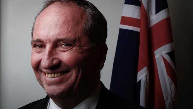 Deputy Prime Minister Barnaby Joyce is well in control of the Nationals' partyroom.
