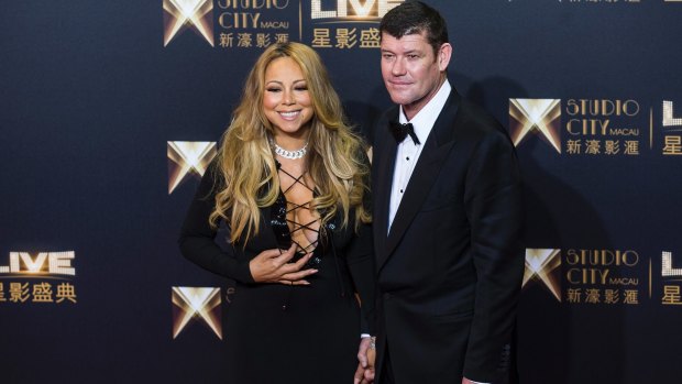 Mariah Carey and James Packer are not known for subtle weddings.