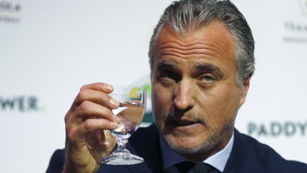 Lucky: Former Newcastle and Spurs star David Ginola is lucky to be alive after suffering a heart attack during a charity match in the French Riviera.