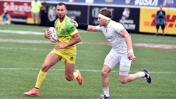 Limited impact: Quade Cooper won't be going to Rio with the Australian Sevens team.
