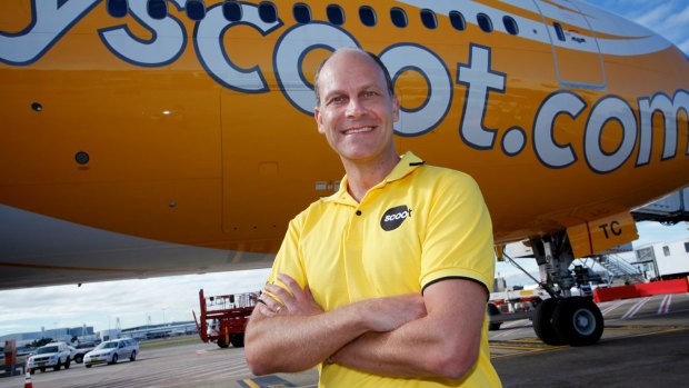 Scoot boss Campbell Wilson says the difference between his airline and parent Singapore Airlines is "almost chalk and cheese".