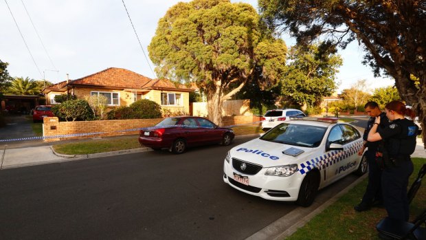  Violet Tamvakis was found dead in this London Street house in Bentleigh.