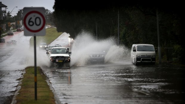 It will be a wet, windy and cold in Sydney from Tuesday.