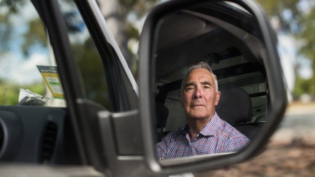 Chairman of the Canberra Taxi Industry Association, John McKeough: If we don't get compensated I'll be on the pension.