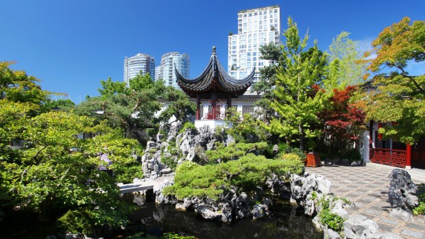 The Sun Yat-Sen Chinese Garden.