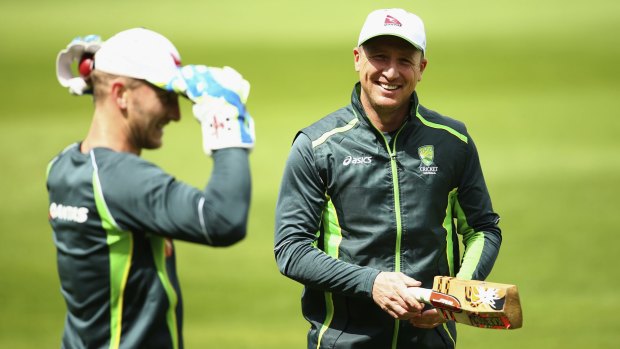 Brad Haddin is backing wicketkeeper Peter Nevill to keep his place in the Australian team for the second Test in Hobart.