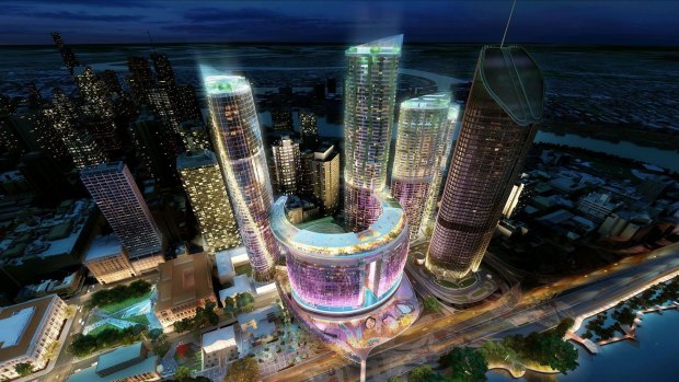 Echo Entertainment's proposal for Queen's Wharf casino. 
